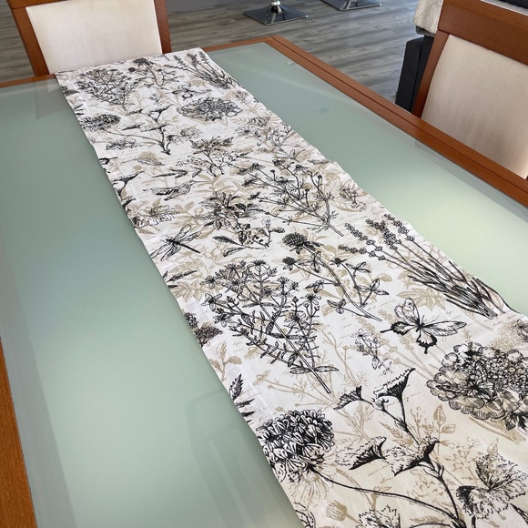 🌸3/$25 Botanical Table Runner | 14.75" x 64.25" - Picture 12 of 12